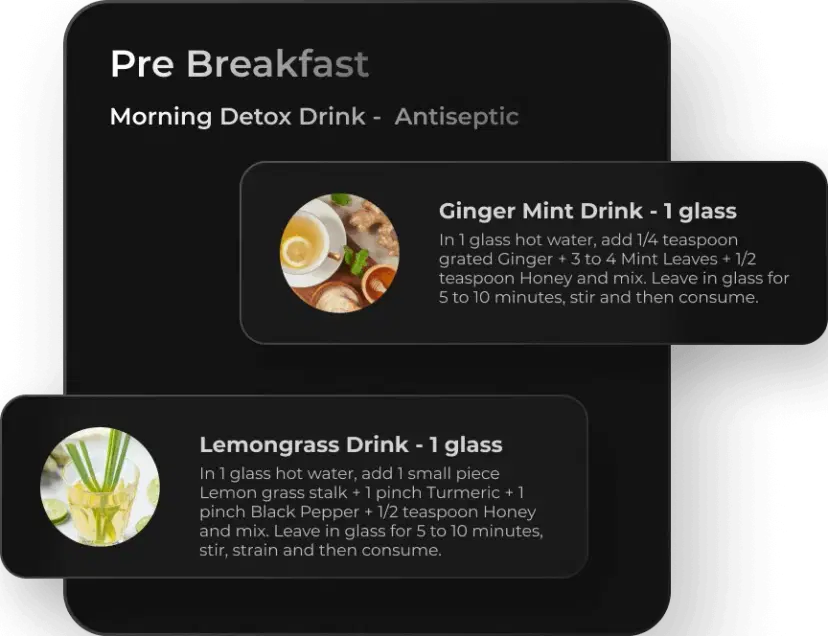 Personalised diet plans