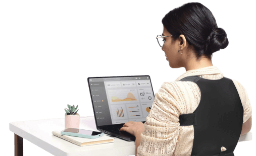 Comfortable Ergonomic Fit Illustration