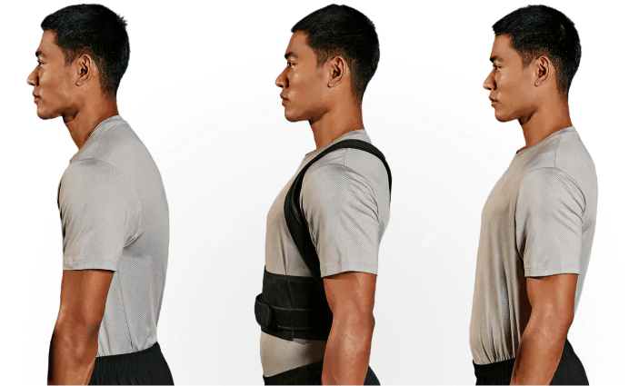 Posture Improvement Illustration